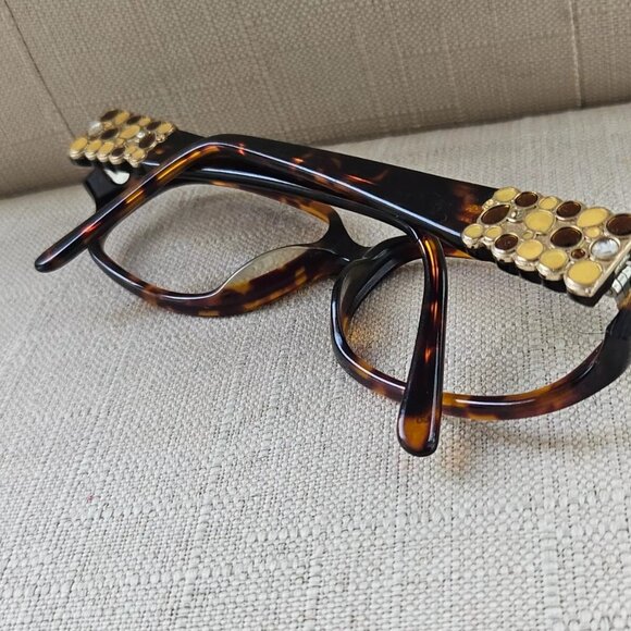 SOL by Daisy Fuentes Women Eyeglasses/Sunglasses Frame 106P 55[]16 135 Glasses - Picture 4 of 11